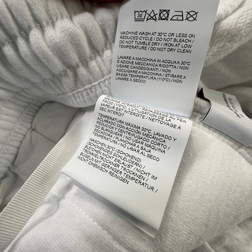 Off-White Caravaggio Arrows Graphic Sweatpants White Mens Streetwear Joggers - Picture 11 of 15